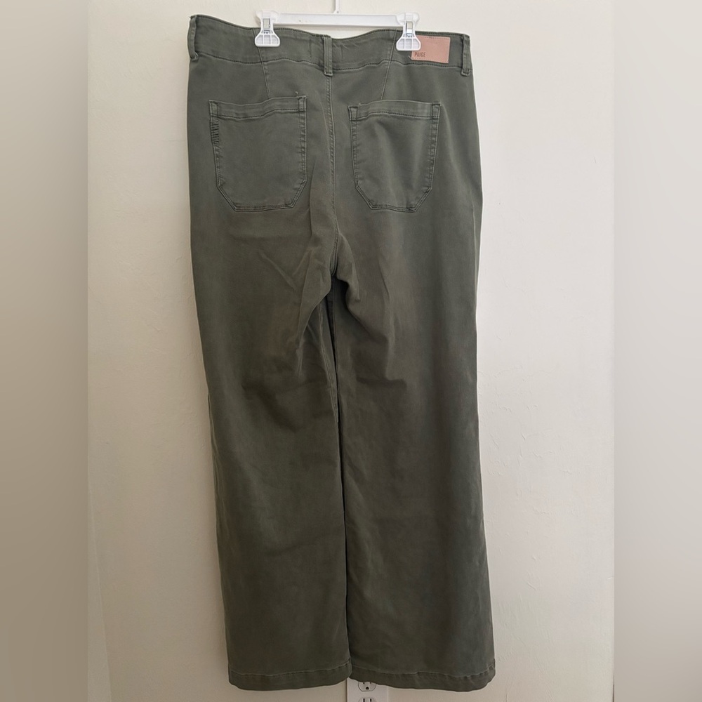 Paige Brooklyn Seamed Wide Leg Pant. Size 31. Worn once. Office Workwear - Picture 9 of 16